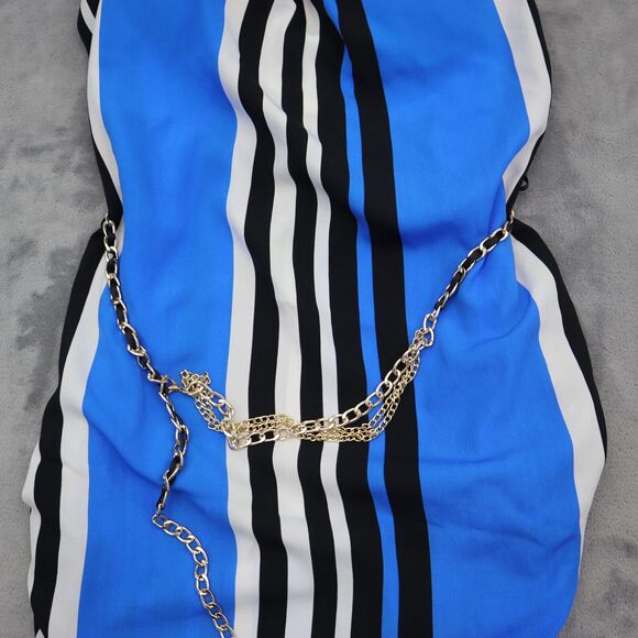 Chocolate Shirt Womens S Multicolor Striped Pullover Built In Bra Tube Top - Picture 10 of 16